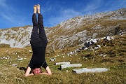 Autunnale in CIMA MENNA (2300 m) da Zorzone ad anello con discesa dal Chignol d’Arale il 25 ott. 2018- FOTOGALLERY